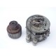 DYNAMO - STATOR + ROTOR - 6V -75W - SE ZAPALOVÁNÍM NA DVOUVÁLEC - PĚKNÝ STAV